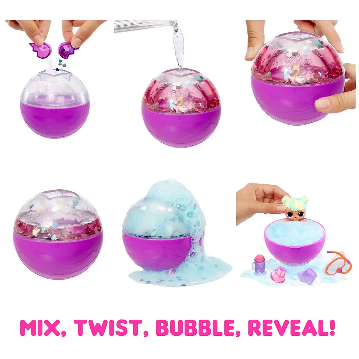 L.O.L. SURPRISE BUBBLE SURPRISE DOLLS ASST IN PDQ