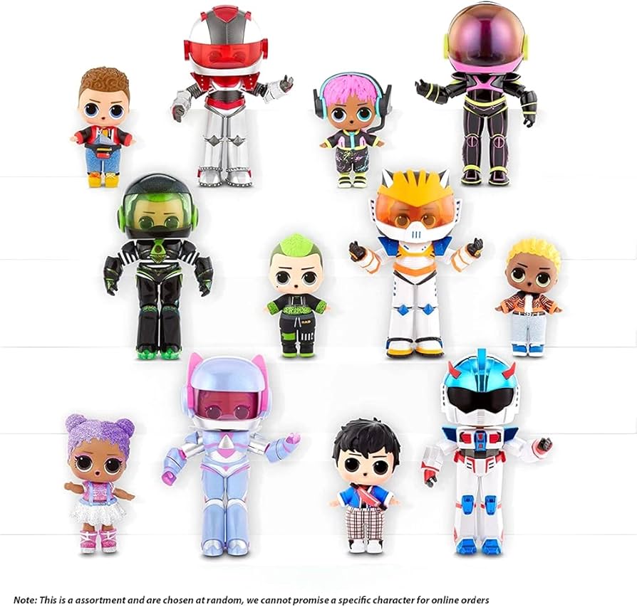 L.O.L. Surprise! LOL Surprise Boys Arcade Heroes Action Figure Doll with 15 Surprises Including Hero Suit and Boy Doll or Ultra-Rare Girl Doll, Shoes, Accessories, Trading Card | Kids Age 4-15 Years