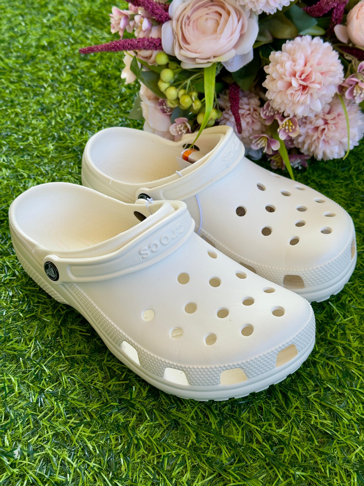 Classic crocs white color