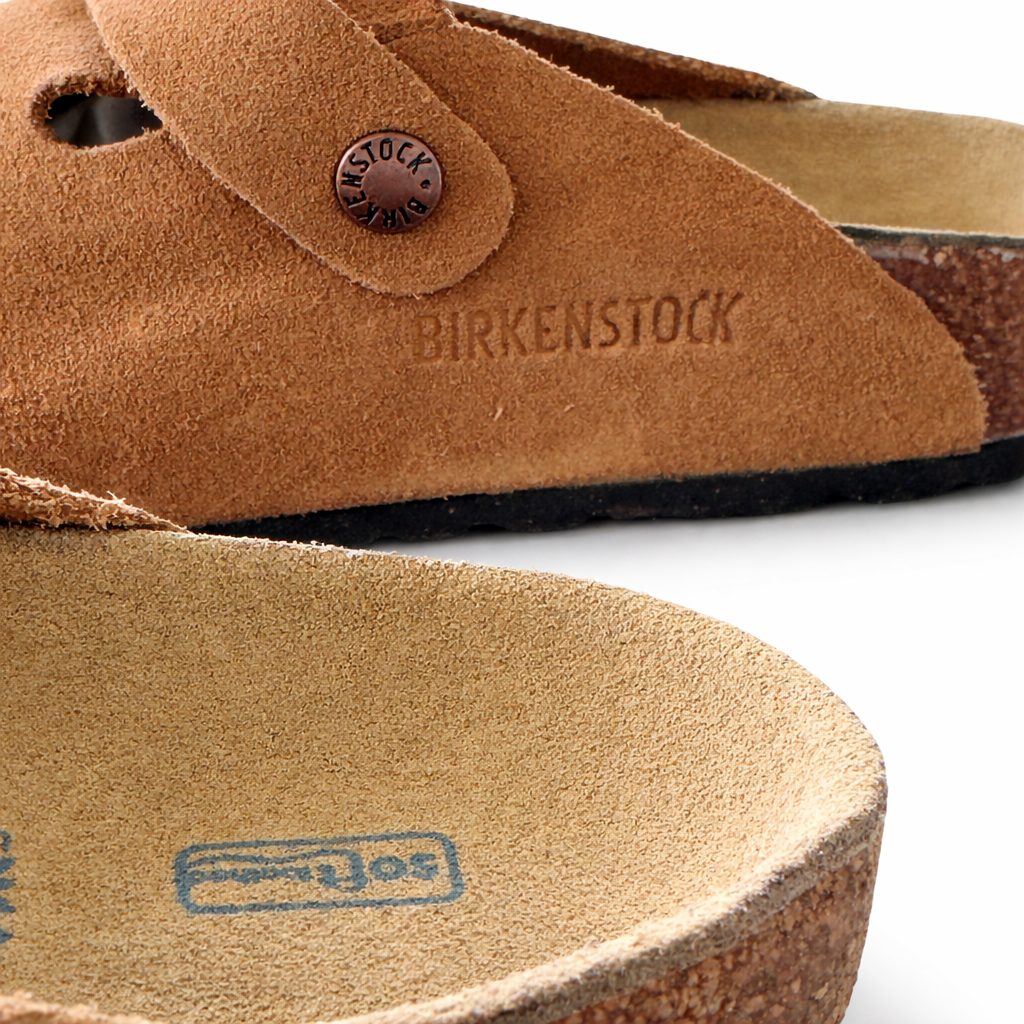 Birkenstock Boston Suede Clogs – Classic Comfort Slip-On Sandals