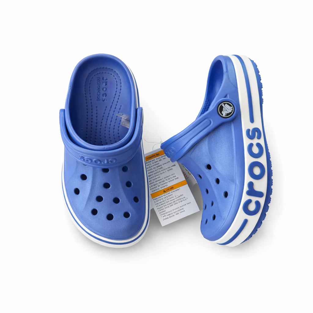 Crocs Kids Platform Clog – Blue / White