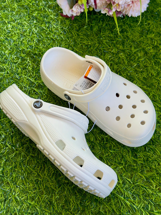 Classic crocs white color