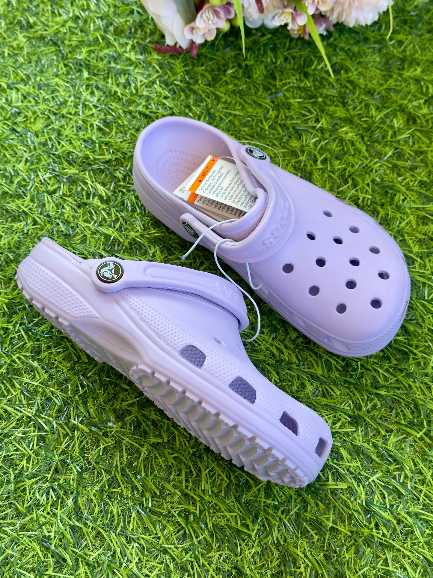 Purple color classic crocs