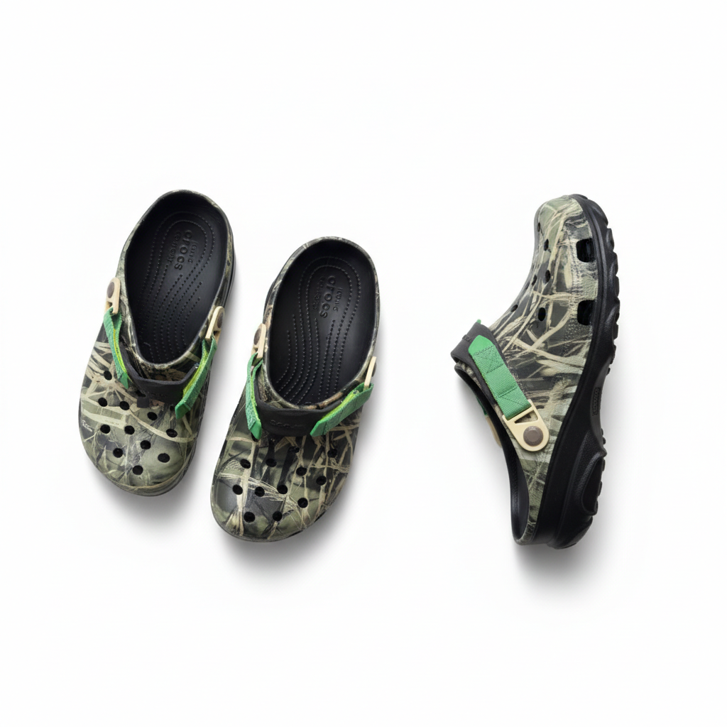 Crocs Classic All-Terrain Mossy Camo Clogs