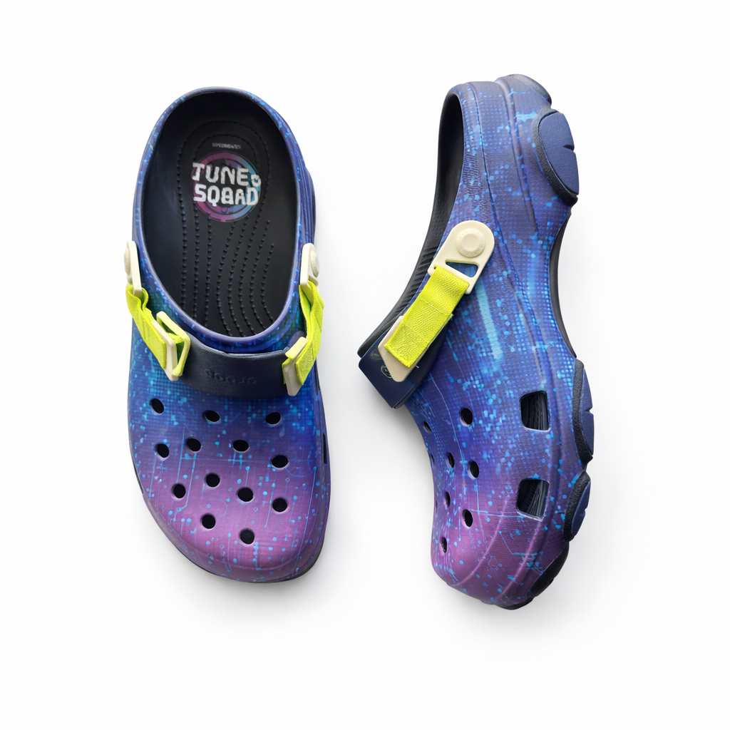 Galaxy Gradient Comfort Clogs – Lightweight & Trendy Design