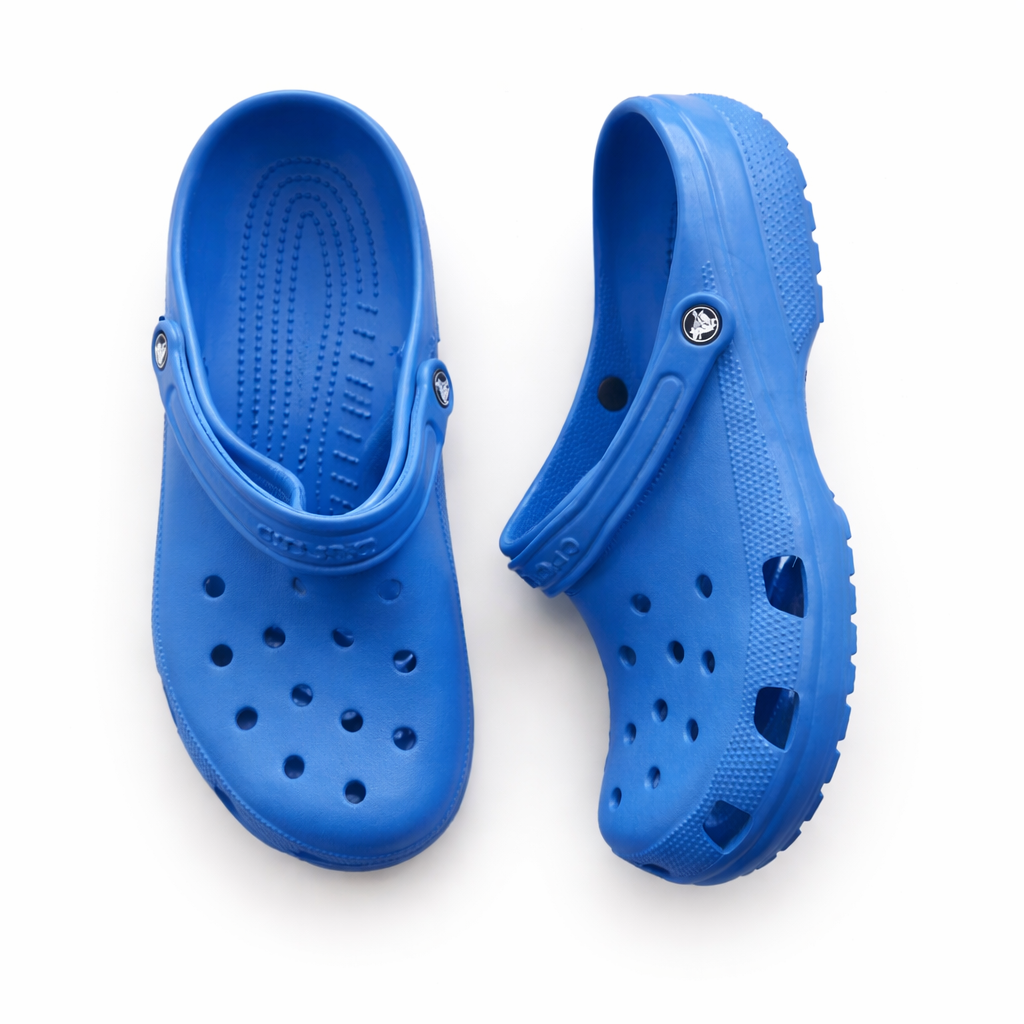 Classic Blue Comfort Clogs – Size M16 | Lightweight & Extra Spacious Fit