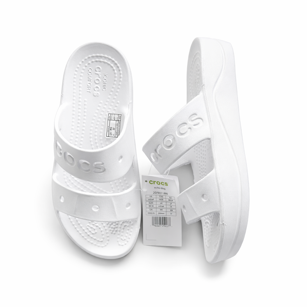 White Comfort Slides – Lightweight Everyday Wear