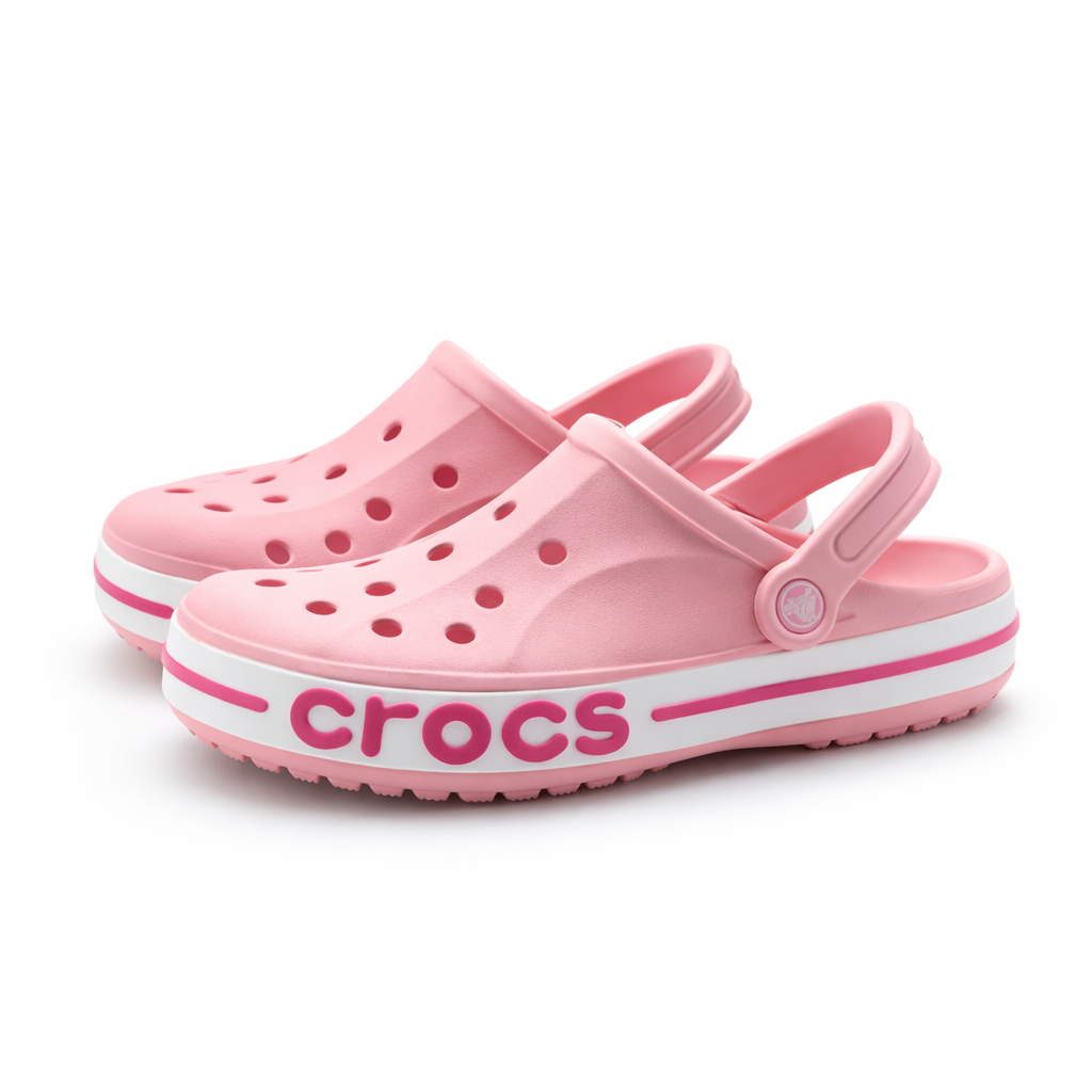 Pink Classic Comfort Clogs – Lightweight & Stylish