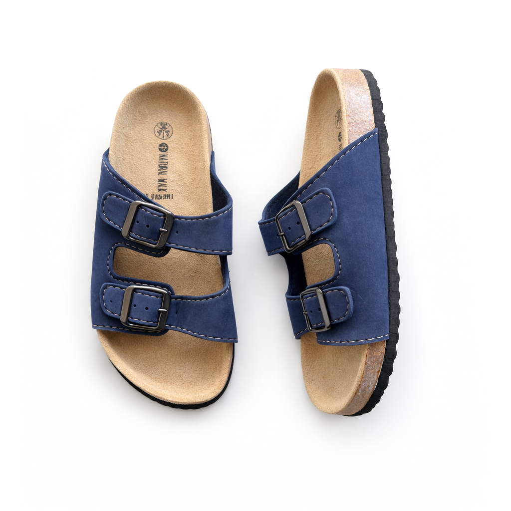 Navy Blue Comfort Sandals
