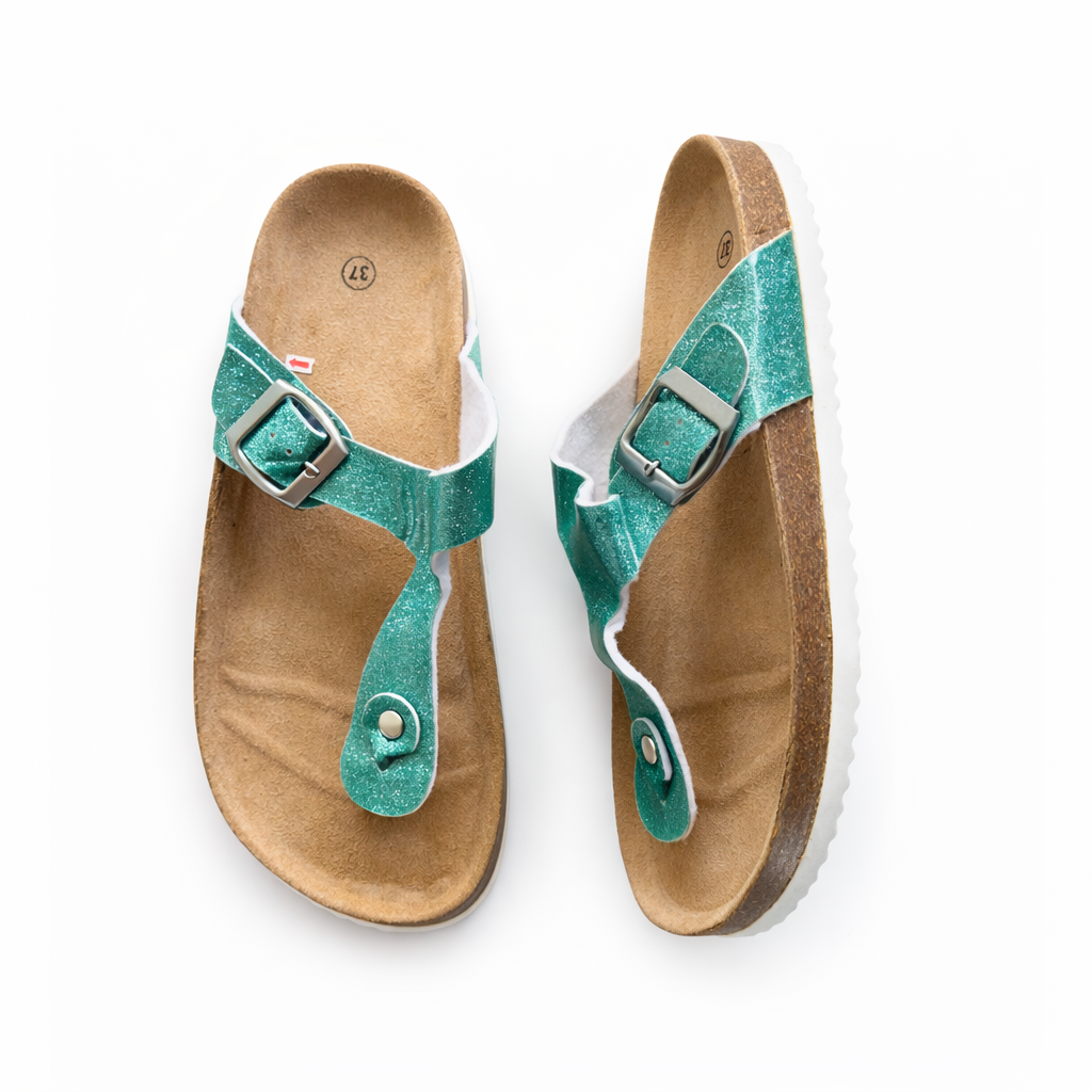 Green Comfort Sandals