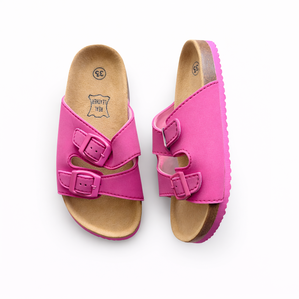 Girls Pink Comfort Sandals