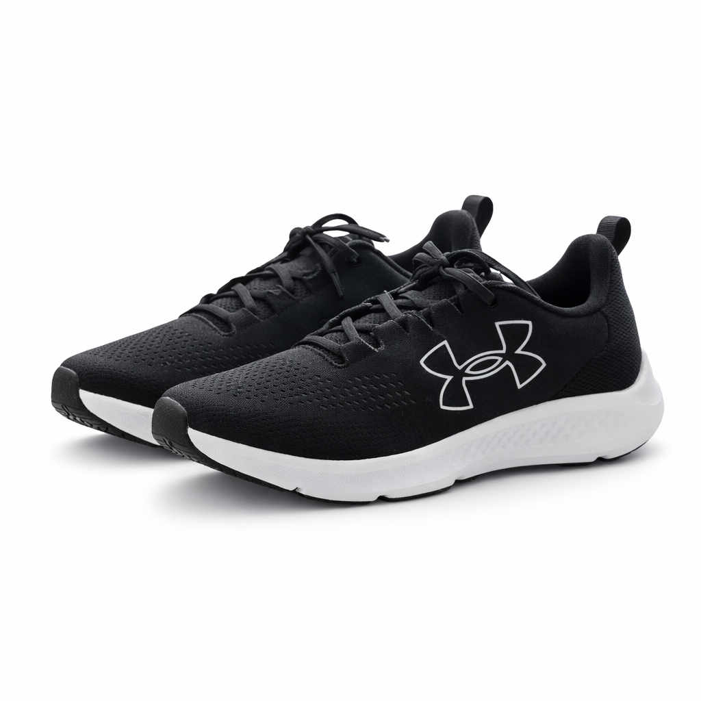Under Armour Running Shoes - Lightweight Comfort & Breathable Design | Black/White