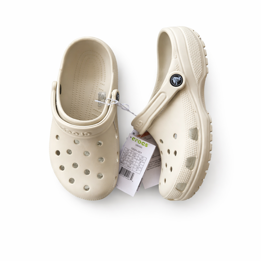 Bone White Comfort Clogs – Lightweight Everyday Slip-On