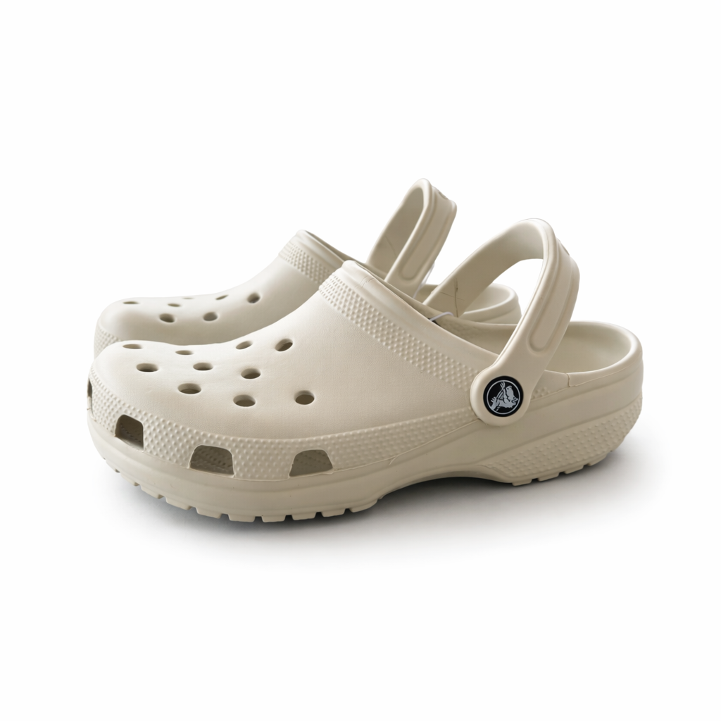 Bone White Comfort Clogs – Lightweight Everyday Slip-On