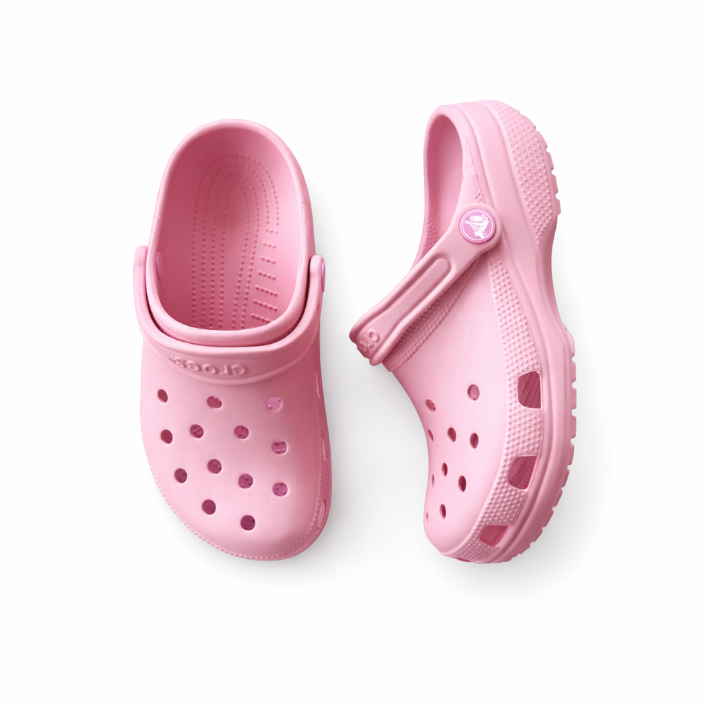 Pink Comfort Clogs – Lightweight Breathable Everyday Slip-On