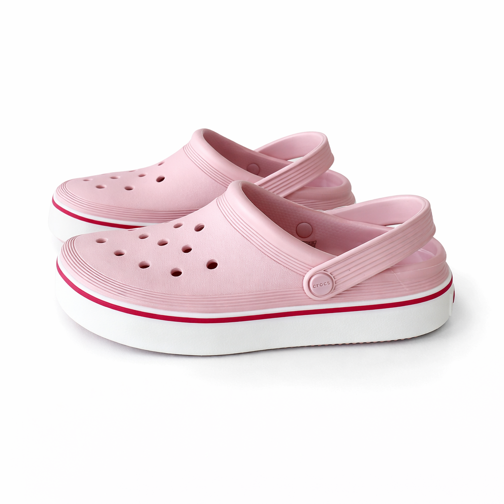 Platform Clog Style– Light Pink