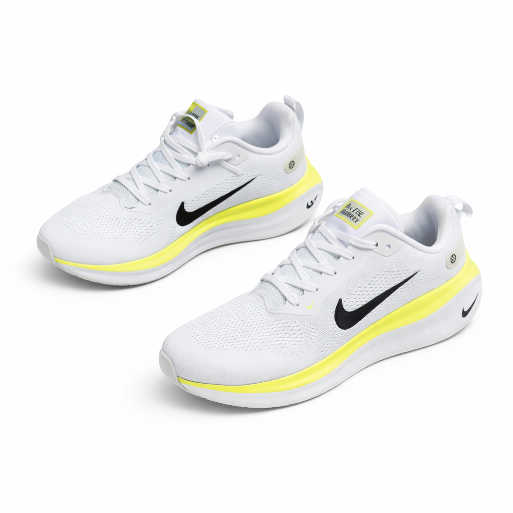 Running Sneakers – Lightweight Comfort Sport Shoes (White/Yellow) – Not Original