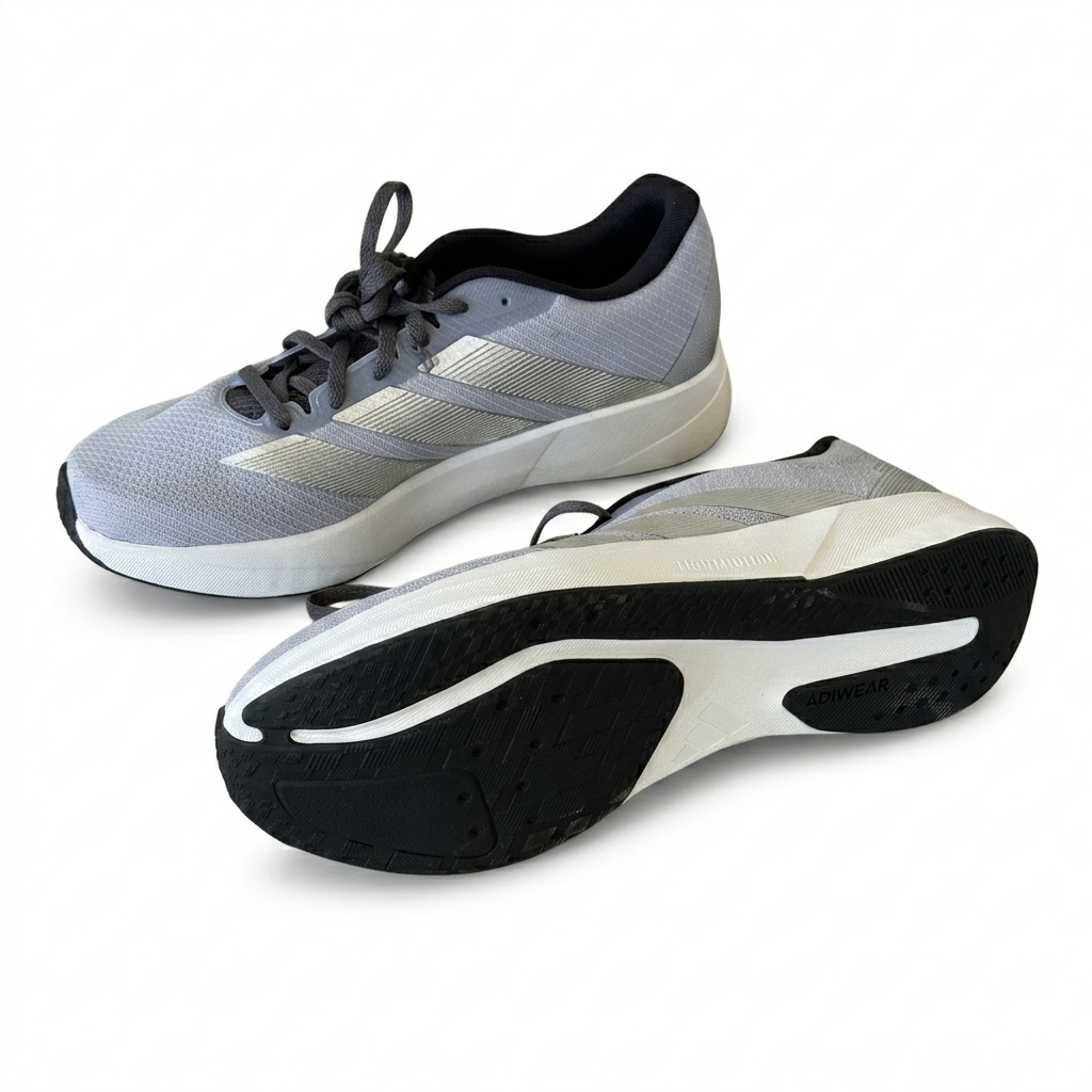 Adidas Duramo RC - Men’s Lightweight Running Shoes (Grey/Silver)