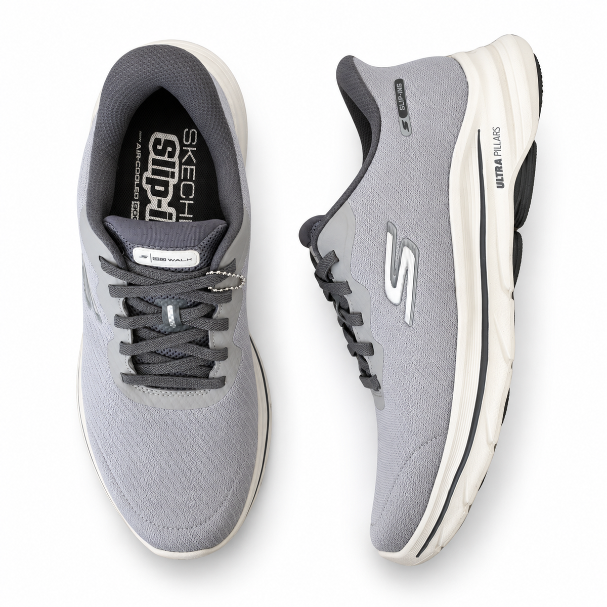 Skechers Hands Free Slip-ins®: GO WALK 8 – Pate (Gray)