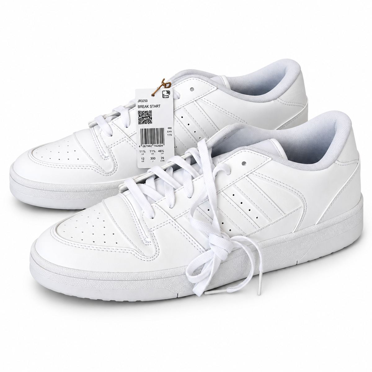 Adidas Break Start "Triple White"